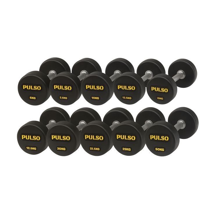 Гантельный ряд 30-50 400кг PulsoGym RDP10